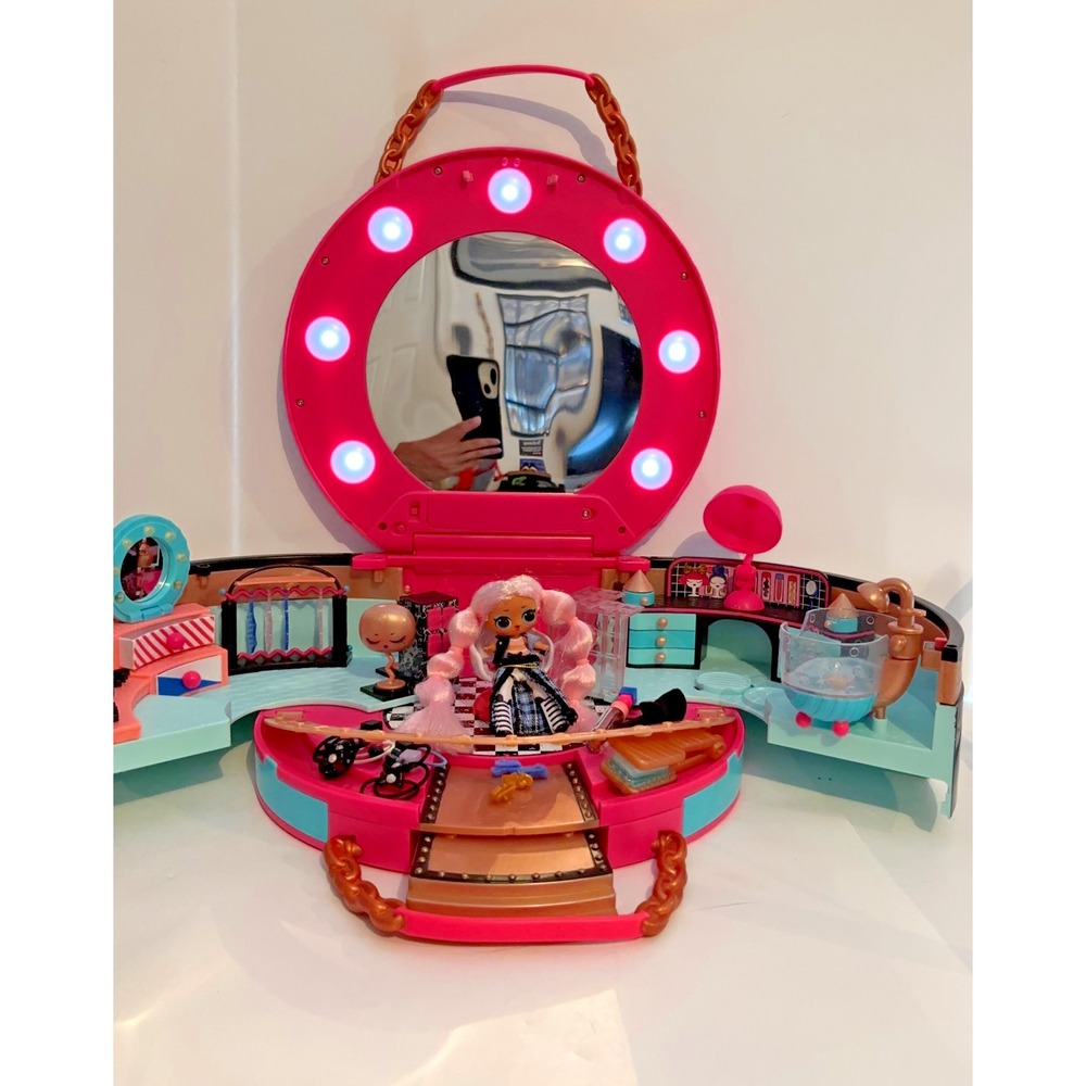 LOL Surprise Hair Beauty Salon Doll & Playset Accessories Bundle Lot Carry Case - Picture 2 of 12